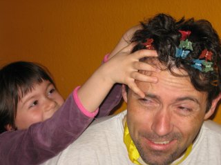 Se laisser coiffer par sa fille...